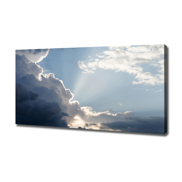 Canvas wall art Clouds in the sky