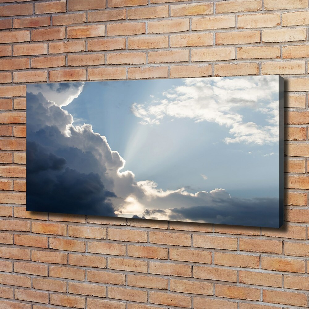 Canvas wall art Clouds in the sky