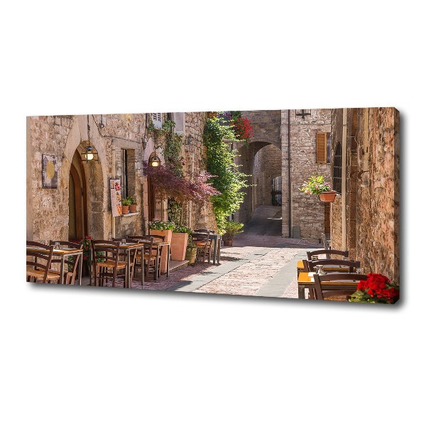 Canvas wall art Italian street