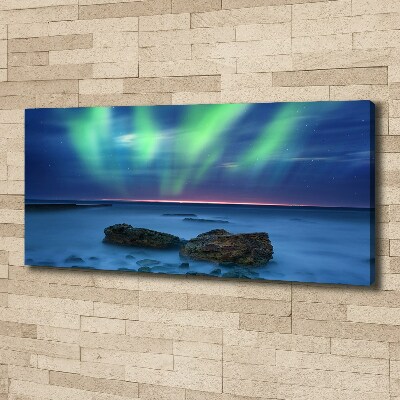 Canvas wall art Northern lights