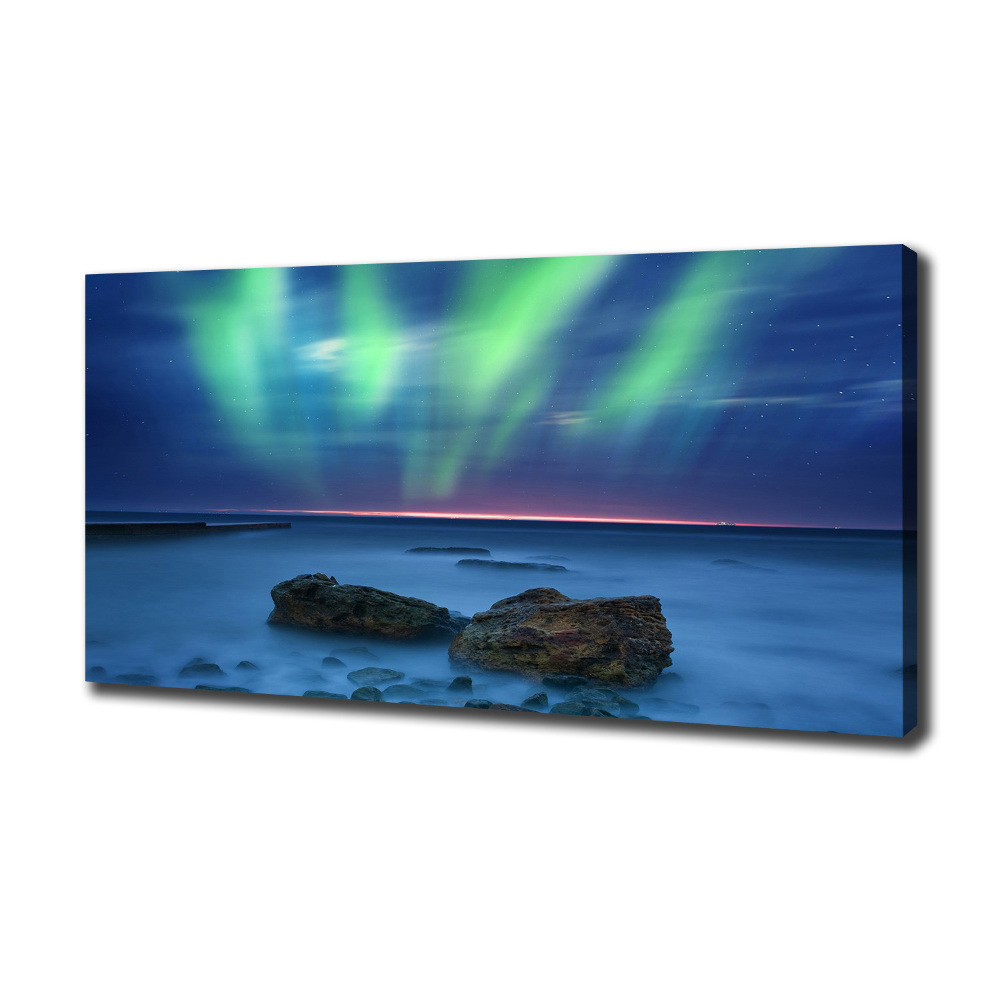 Canvas wall art Northern lights