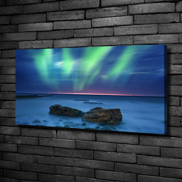 Canvas wall art Northern lights