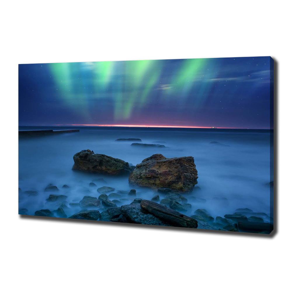 Canvas wall art Northern lights