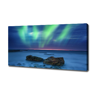 Canvas wall art Northern lights