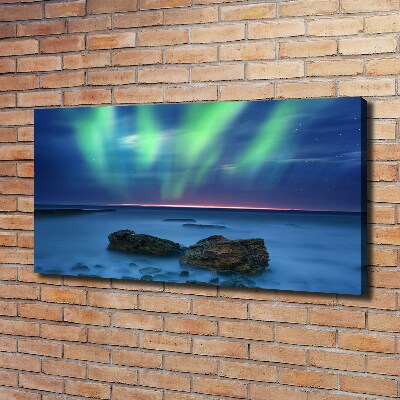 Canvas wall art Northern lights