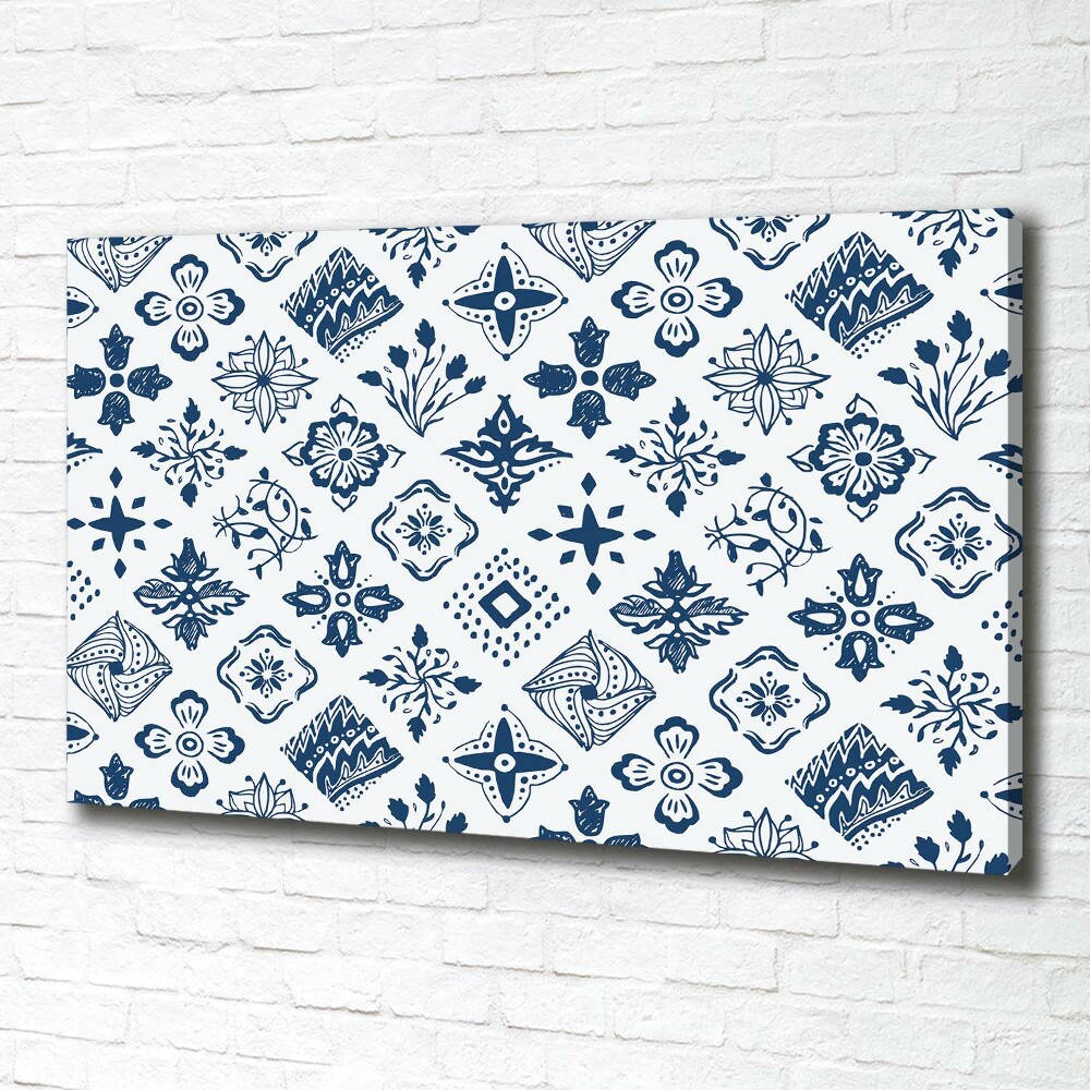 Canvas wall art Floral pattern