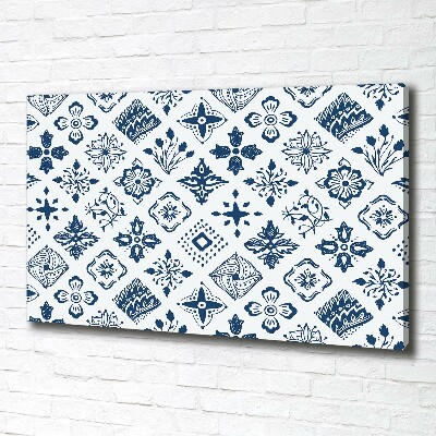 Canvas wall art Floral pattern