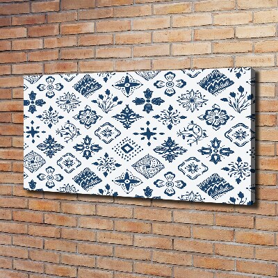 Canvas wall art Floral pattern