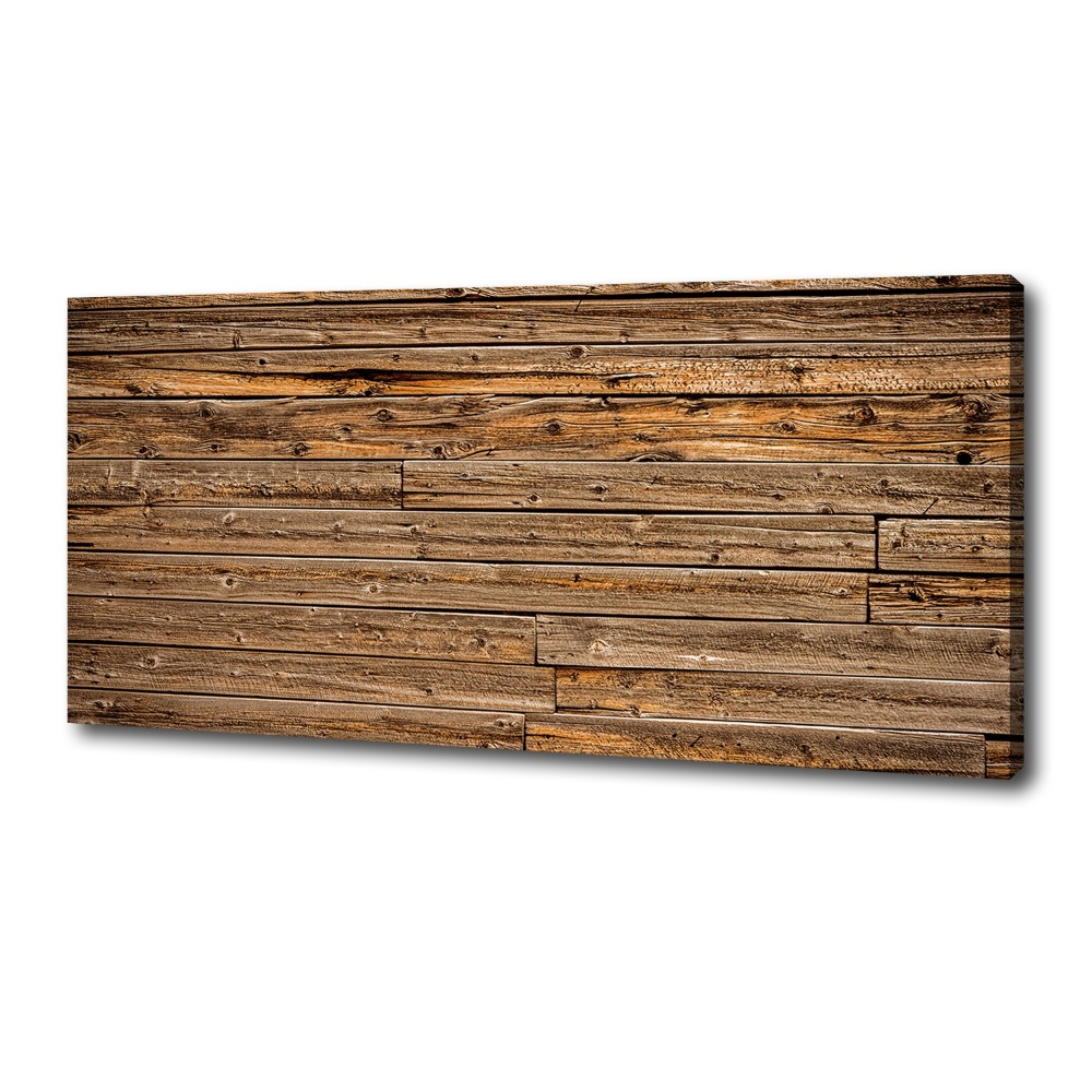 Canvas wall art Wooden wall