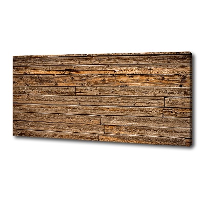 Canvas wall art Wooden wall