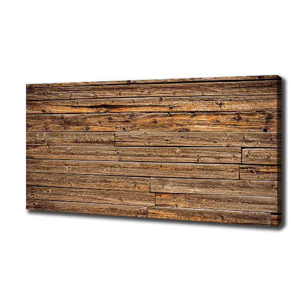 Canvas wall art Wooden wall