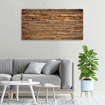 Canvas wall art Wooden wall