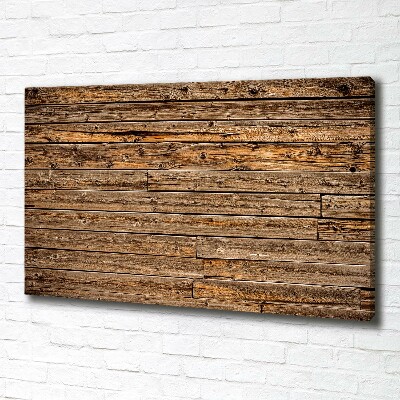 Canvas wall art Wooden wall