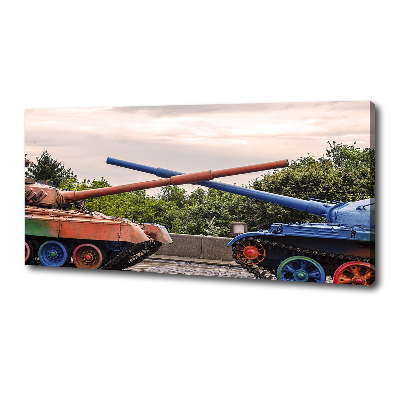 Canvas wall art Two tanks