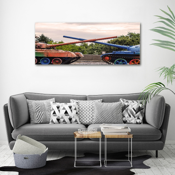 Canvas wall art Two tanks