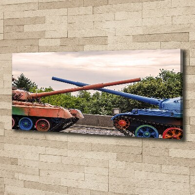 Canvas wall art Two tanks