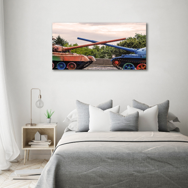 Canvas wall art Two tanks