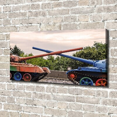 Canvas wall art Two tanks