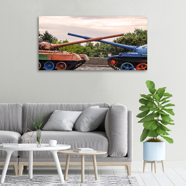 Canvas wall art Two tanks