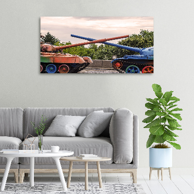 Canvas wall art Two tanks