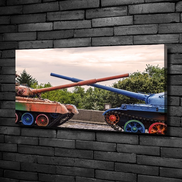 Canvas wall art Two tanks