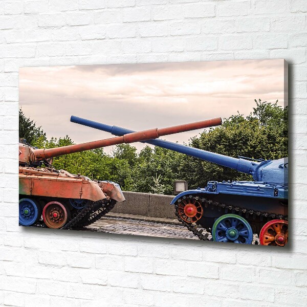 Canvas wall art Two tanks