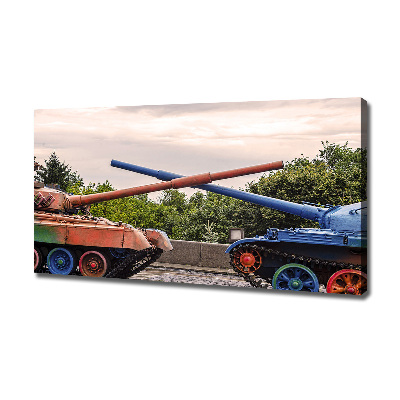 Canvas wall art Two tanks