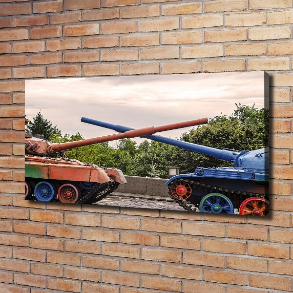 Canvas wall art Two tanks