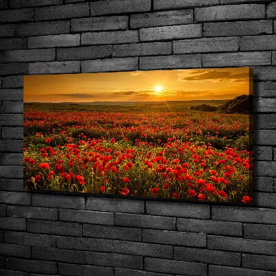 Canvas wall art Mak field