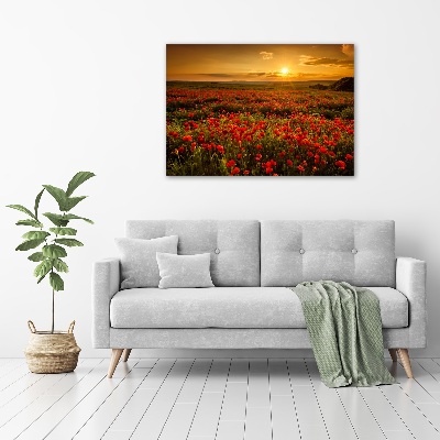 Canvas wall art Mak field