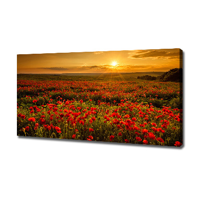 Canvas wall art Mak field