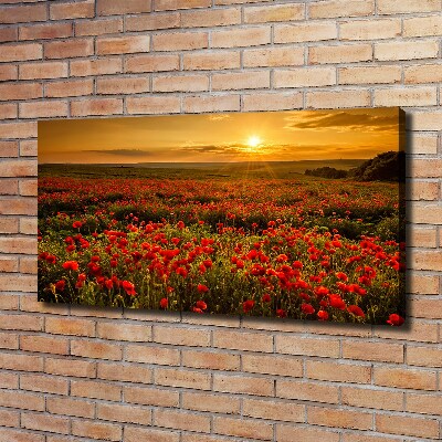 Canvas wall art Mak field