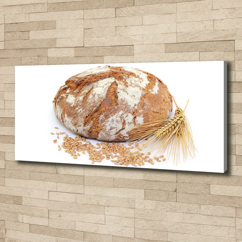 Canvas wall art Bread and wheat