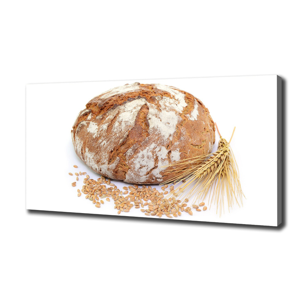 Canvas wall art Bread and wheat