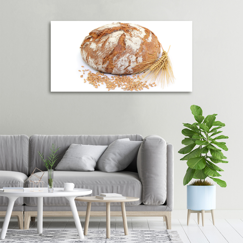 Canvas wall art Bread and wheat