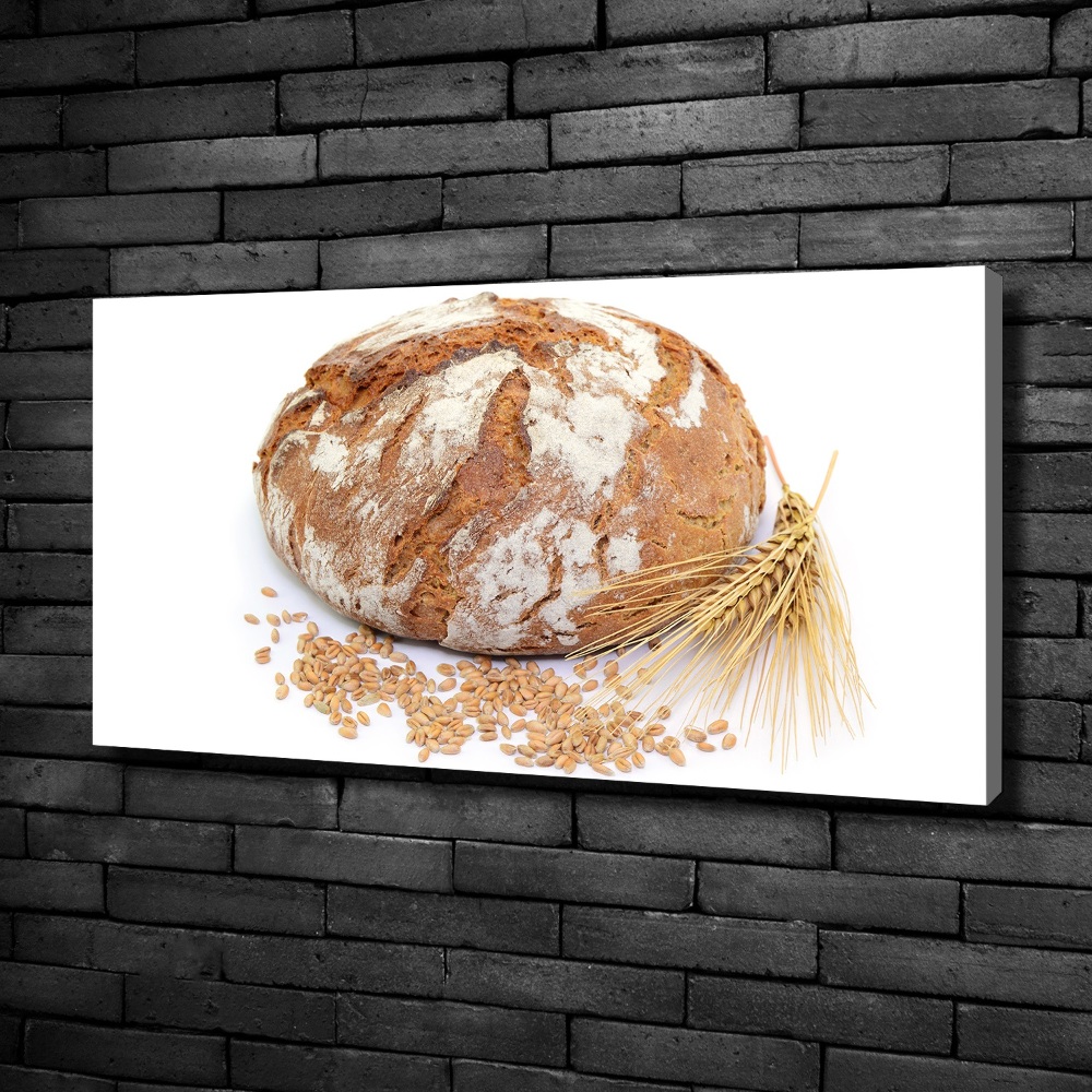 Canvas wall art Bread and wheat