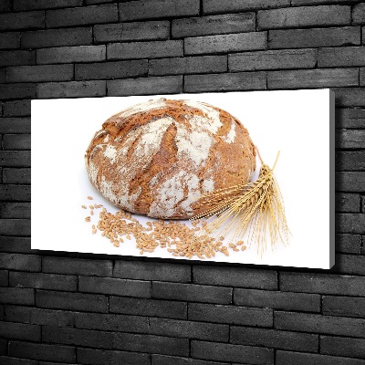 Canvas wall art Bread and wheat