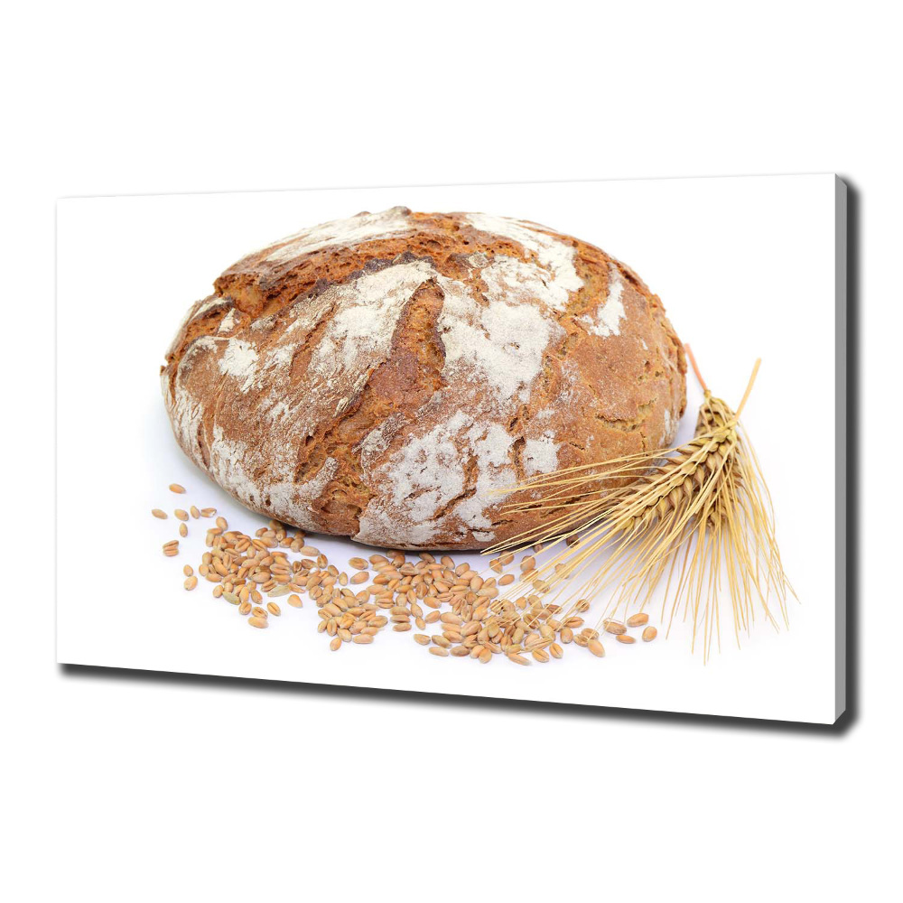 Canvas wall art Bread and wheat