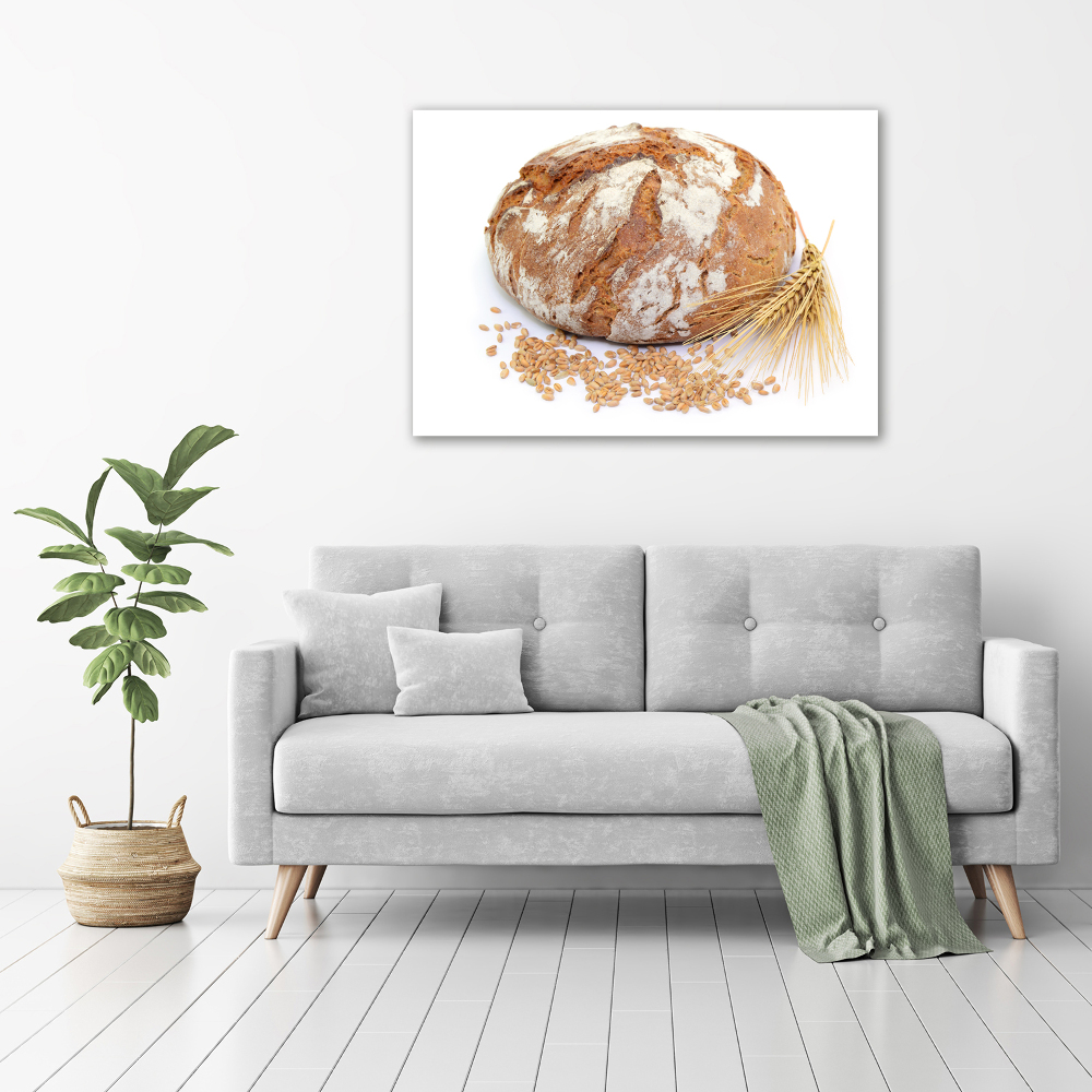 Canvas wall art Bread and wheat