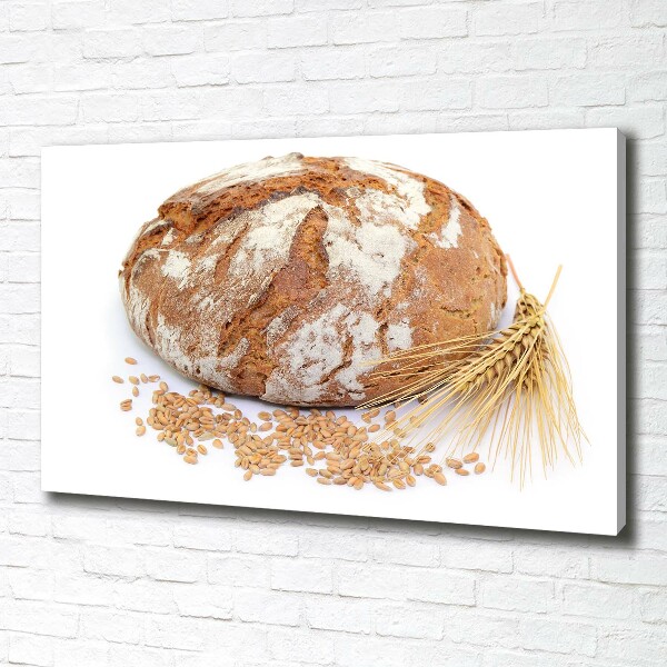 Canvas wall art Bread and wheat