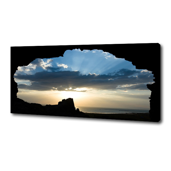 Canvas wall art Sunset