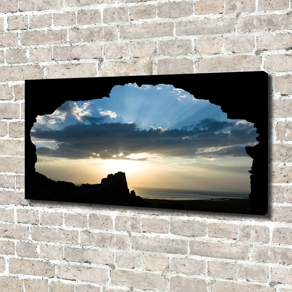 Canvas wall art Sunset