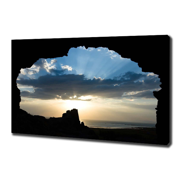 Canvas wall art Sunset