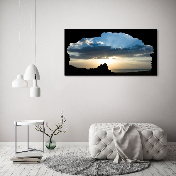 Canvas wall art Sunset