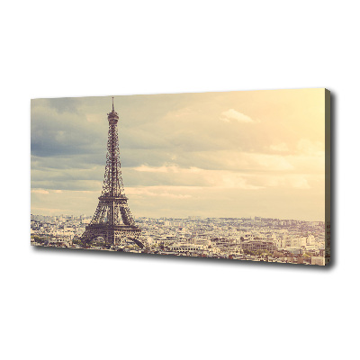 Canvas wall art Eiffel Paris tower