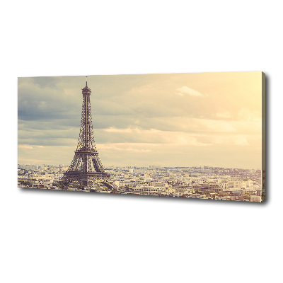 Canvas wall art Eiffel Paris tower