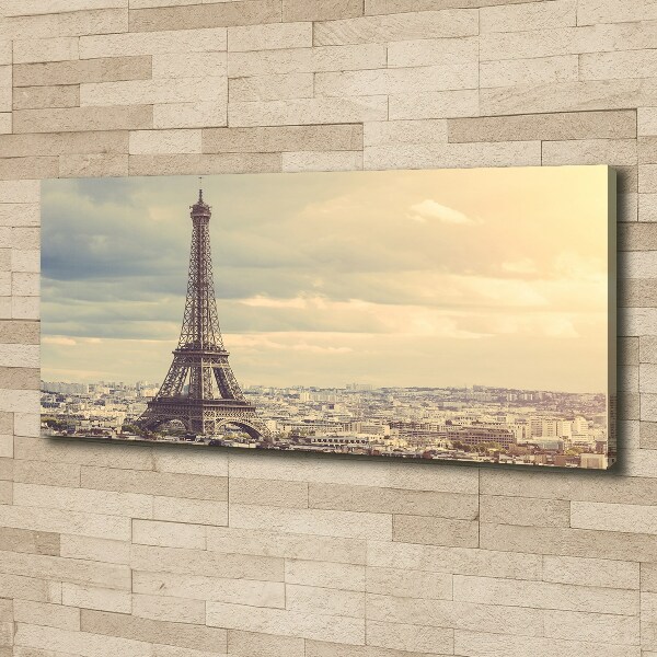 Canvas wall art Eiffel Paris tower