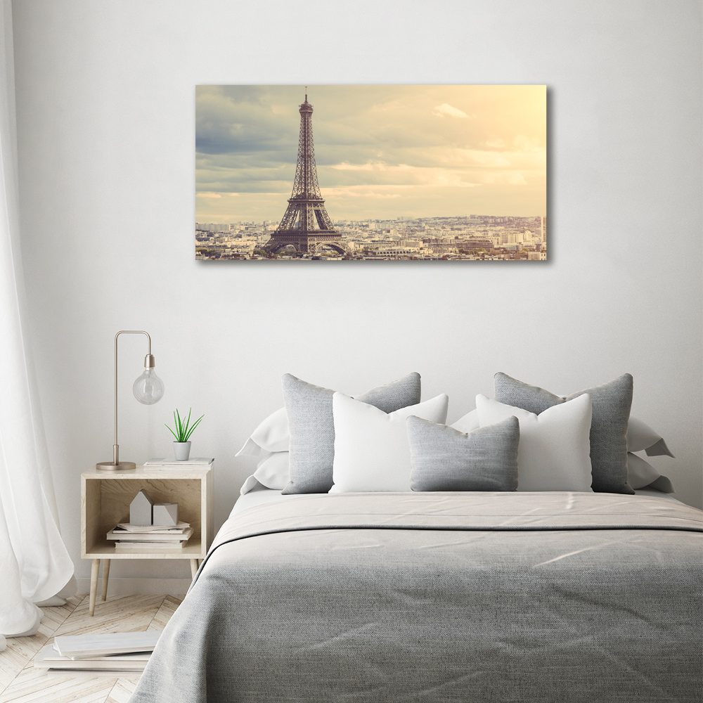 Canvas wall art Eiffel Paris tower