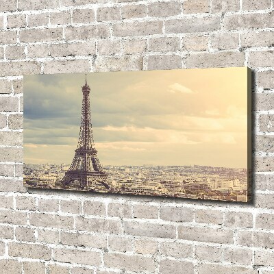 Canvas wall art Eiffel Paris tower