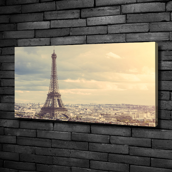 Canvas wall art Eiffel Paris tower